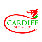 Cardiff SEO Meet logo (white border)